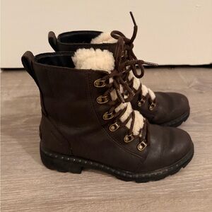 Sorel Lennox Lace Cozy Winter Boots